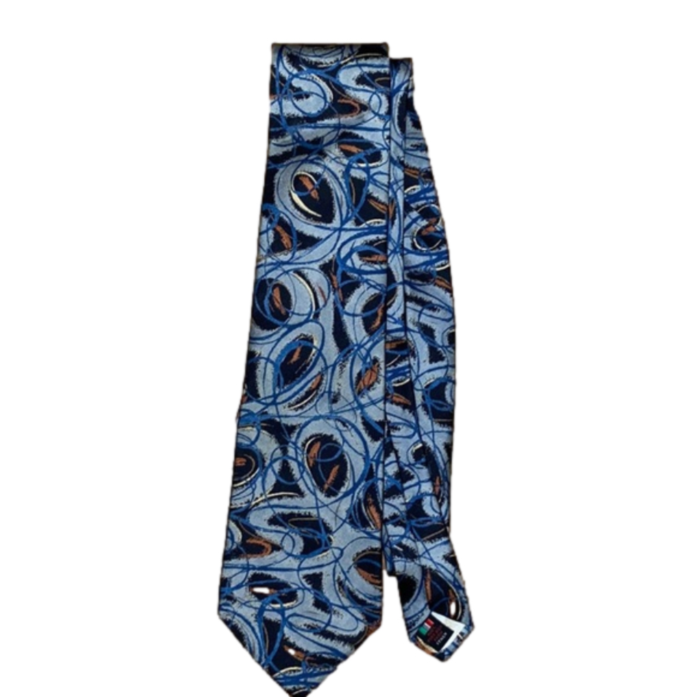 Serica silk tie 57”   -bm